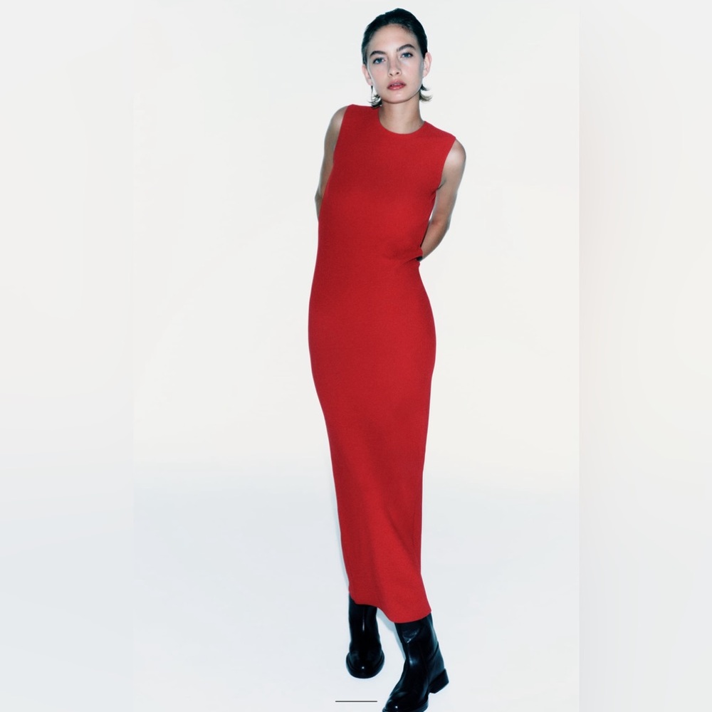 NWT ZARA SHEATH DRESS ZW COLLECTION SIZE XS